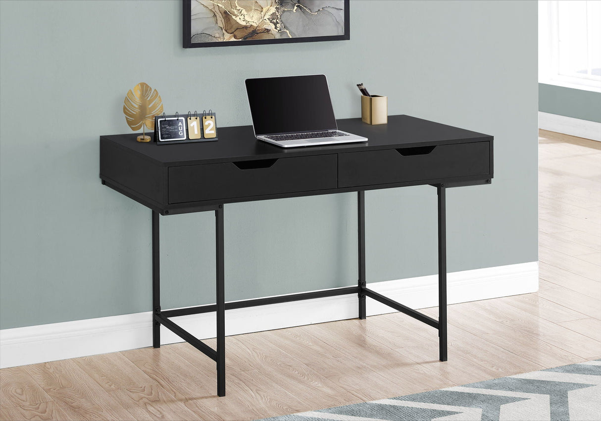 Computer Desk for Home Office with Storage Drawers, Contemporary & Modern