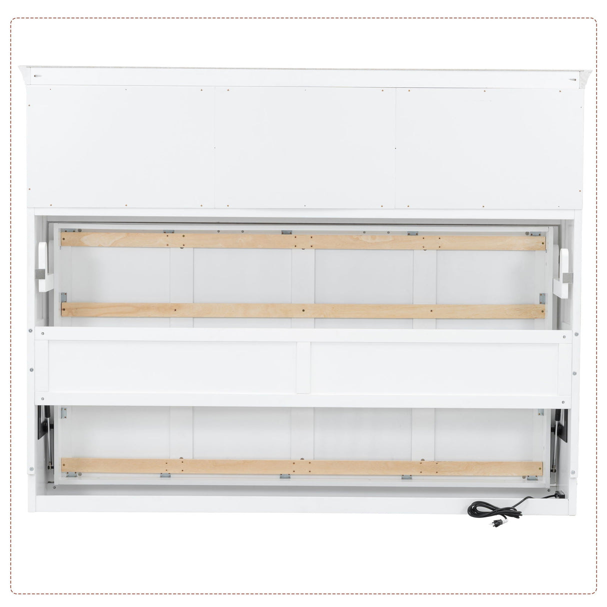 Murphy Bed With Charging Station And Drawer
