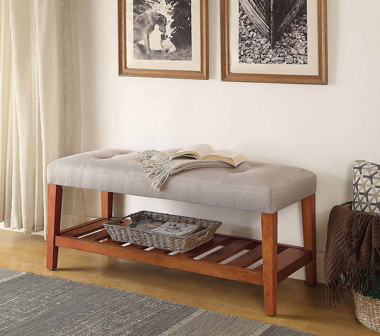 Charla Upholstered Bench