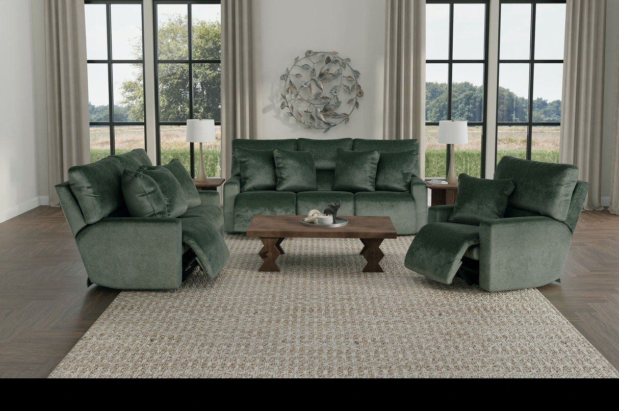 Rayton - Power Reclining Sofa With Zero Gravity - Pine