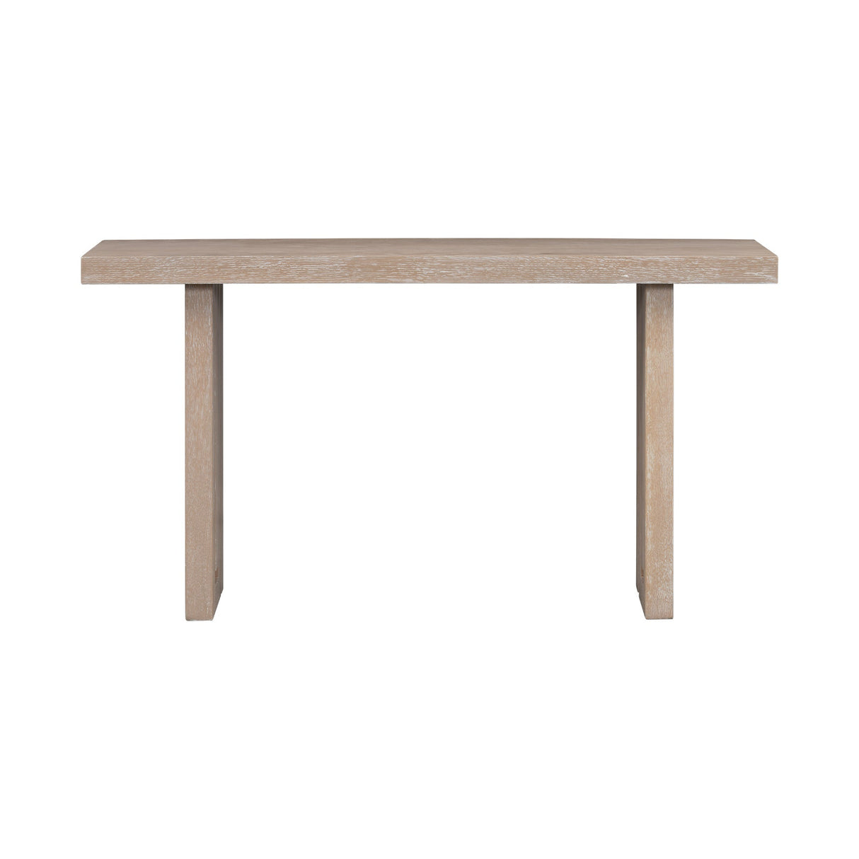 U_STYLE Uniquely Designed Oak Veneer Console Table