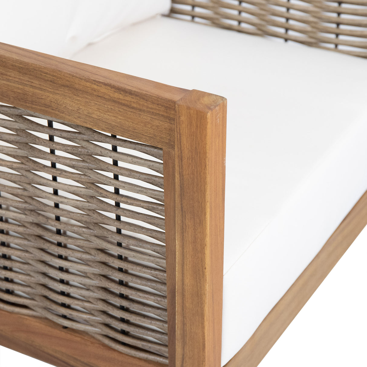 Handcrafted Acacia Club Chairs- Set of 2