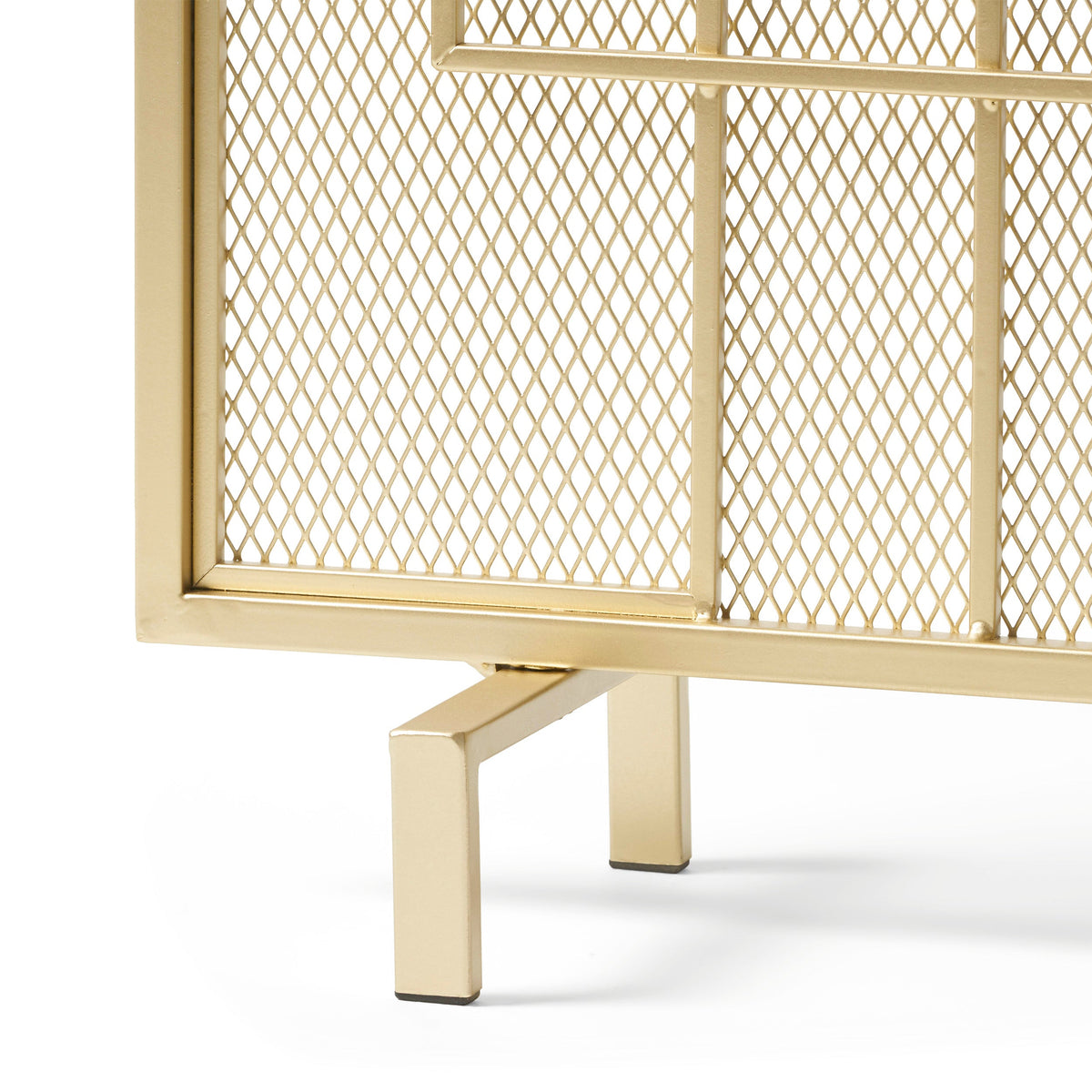 Dorothy Modern Single Panel Iron Fire Screen