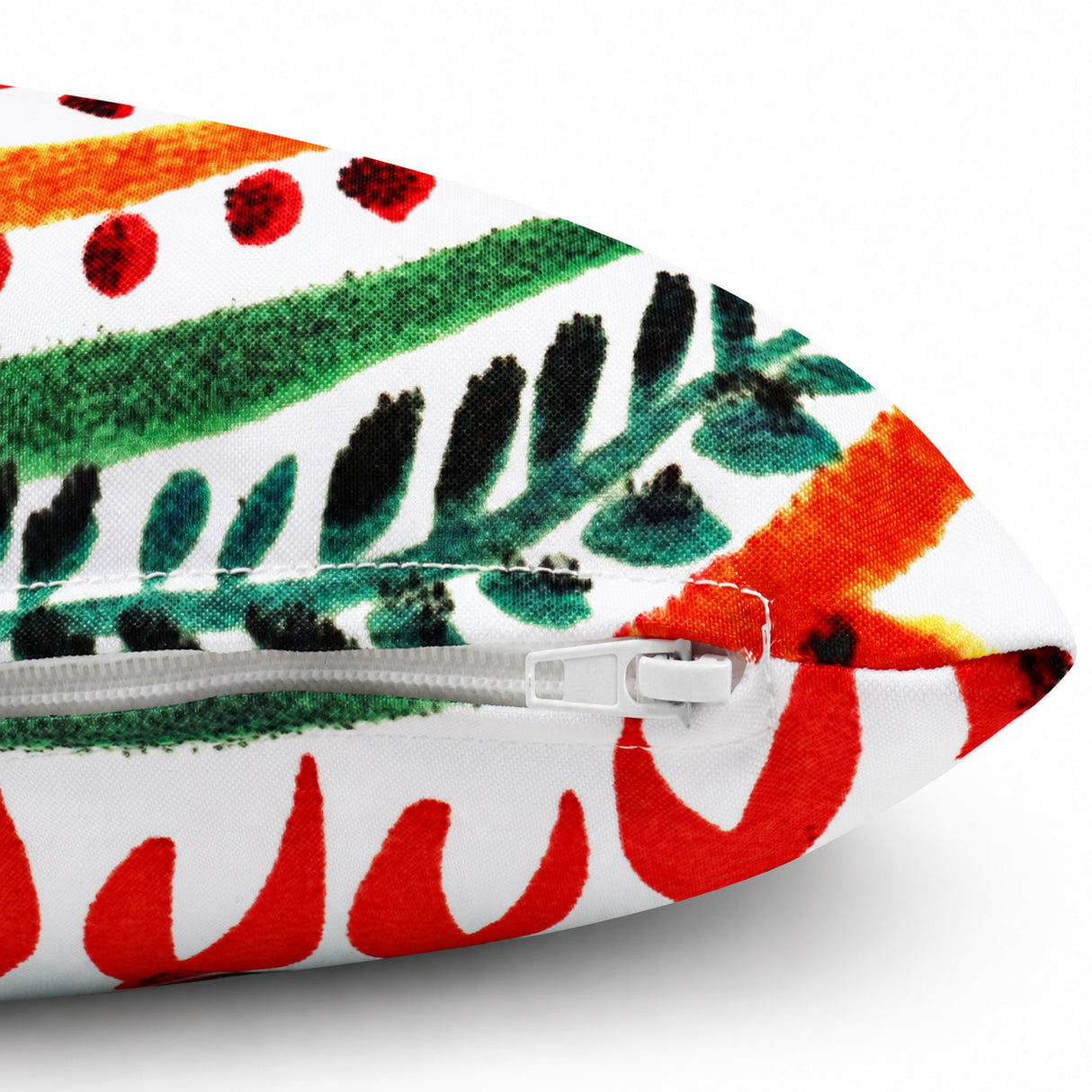 2 Pack Outdoor Lumbar Pillow with Inserts - Tropical Parrot