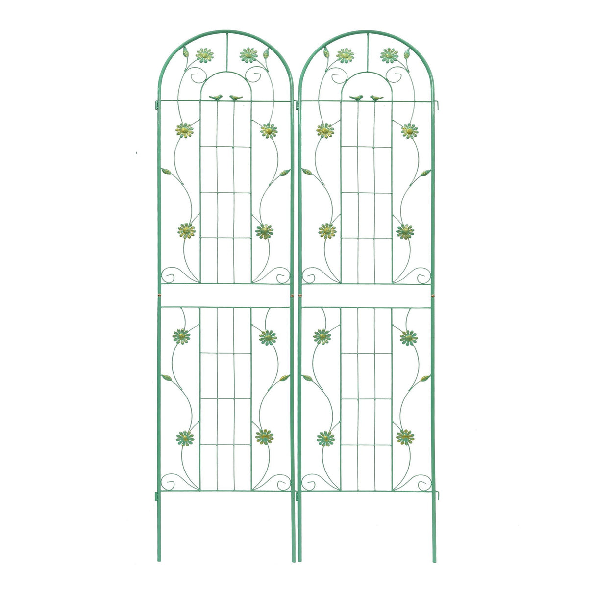 Metal Garden Trellis Rustproof Trellis For Climbing Plant Outdoor Flower Support