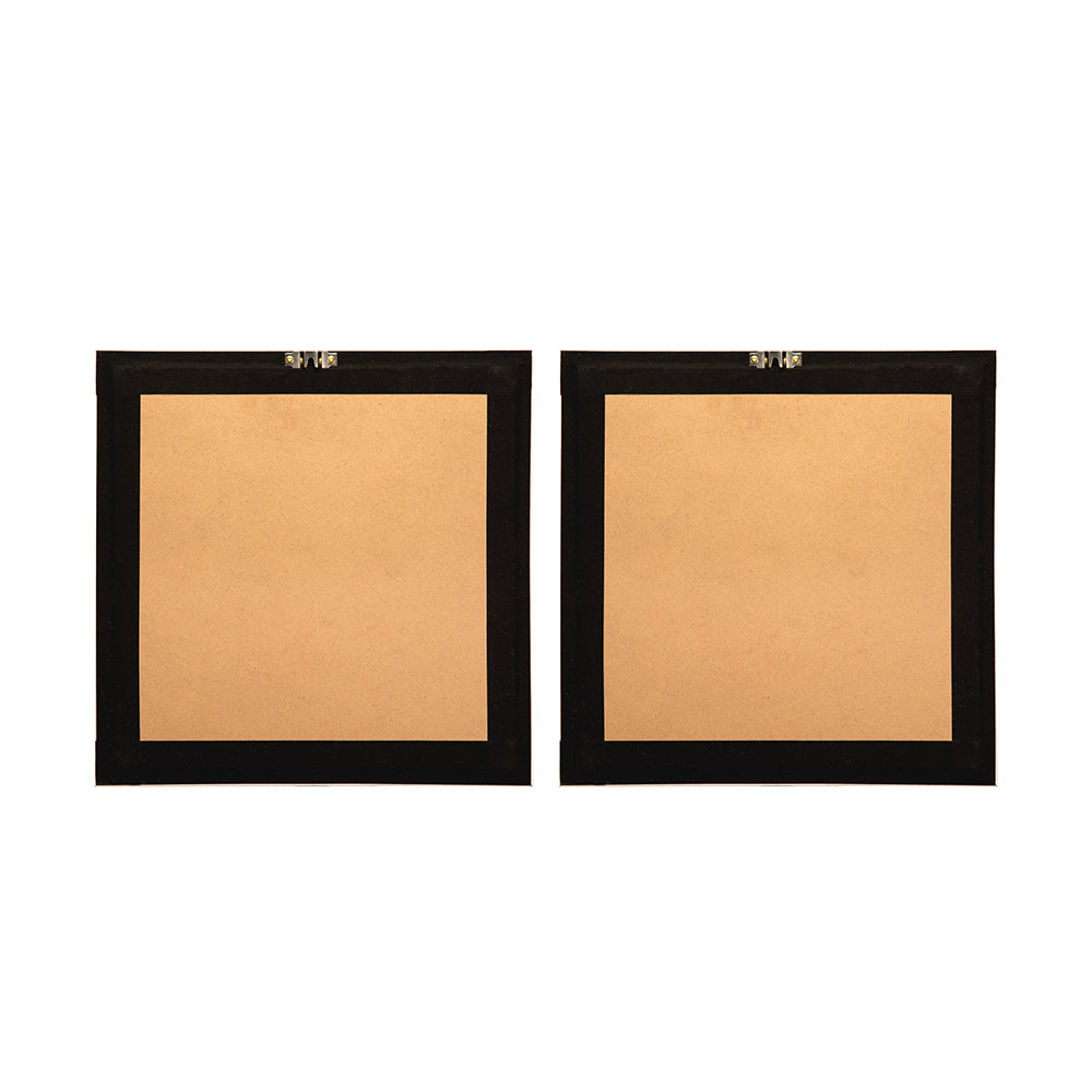 S/2 15.57x1.2x15.7' Shadow Box Wall Décor