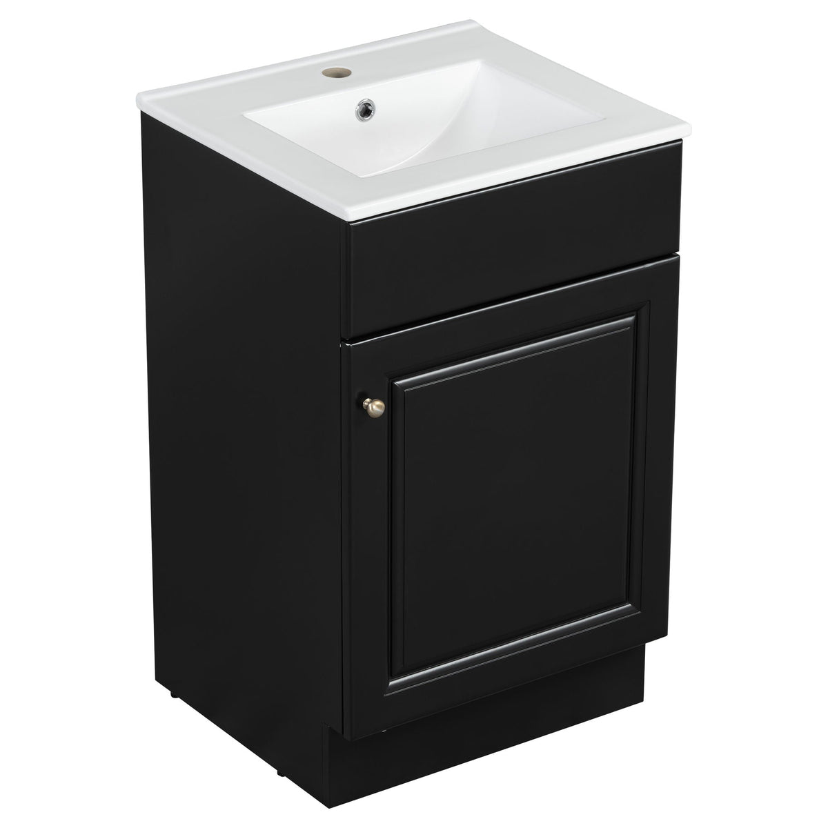Bathroom Vanity With Sink, Cabinet With Adjustable Shelf