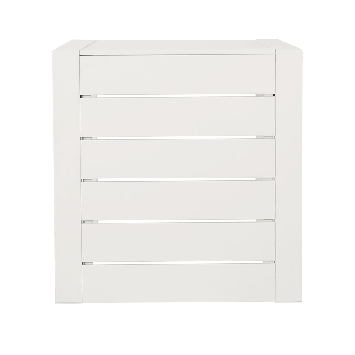 Aluminum Outdoor C - Shaped Side Table For Patio