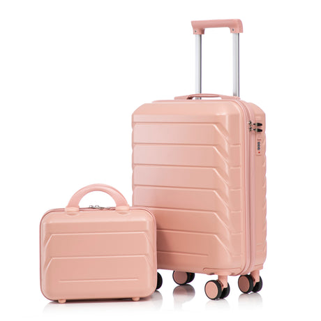 2-Piece-ABS-Spinner-Wheel-Luggage-Set-with-Combination-Lock-Luggage-Sets