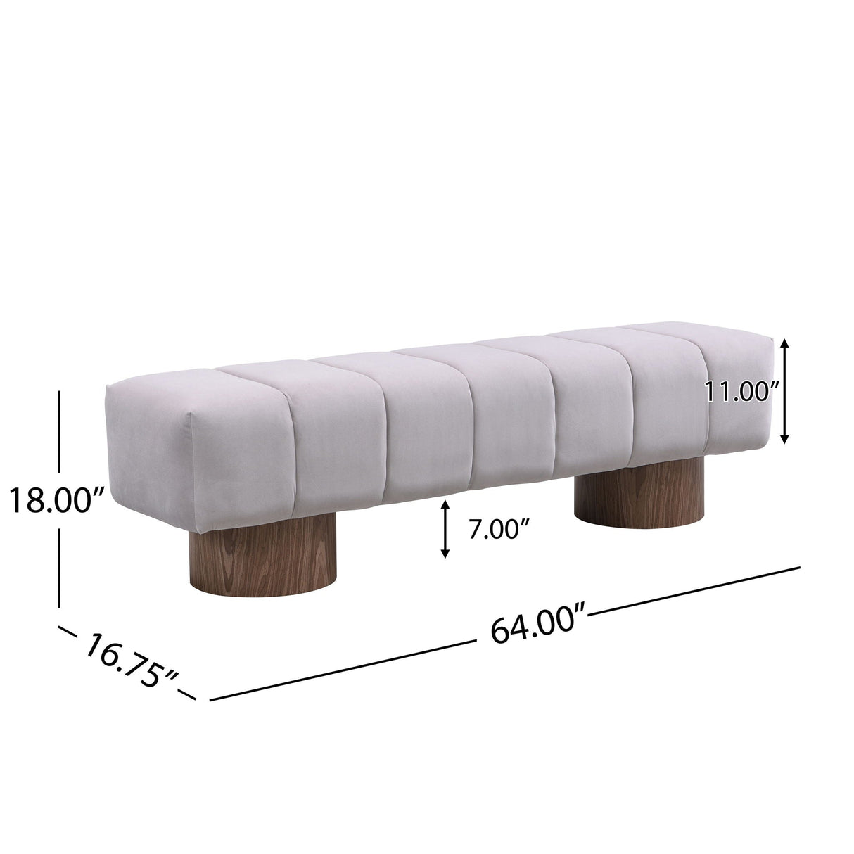 Upholstered Dining Bench for Dining Room