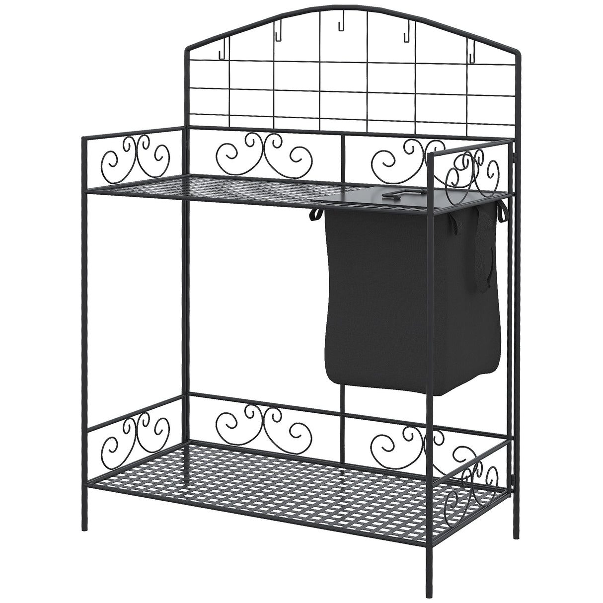 Outsunny Folding Potting Bench Table