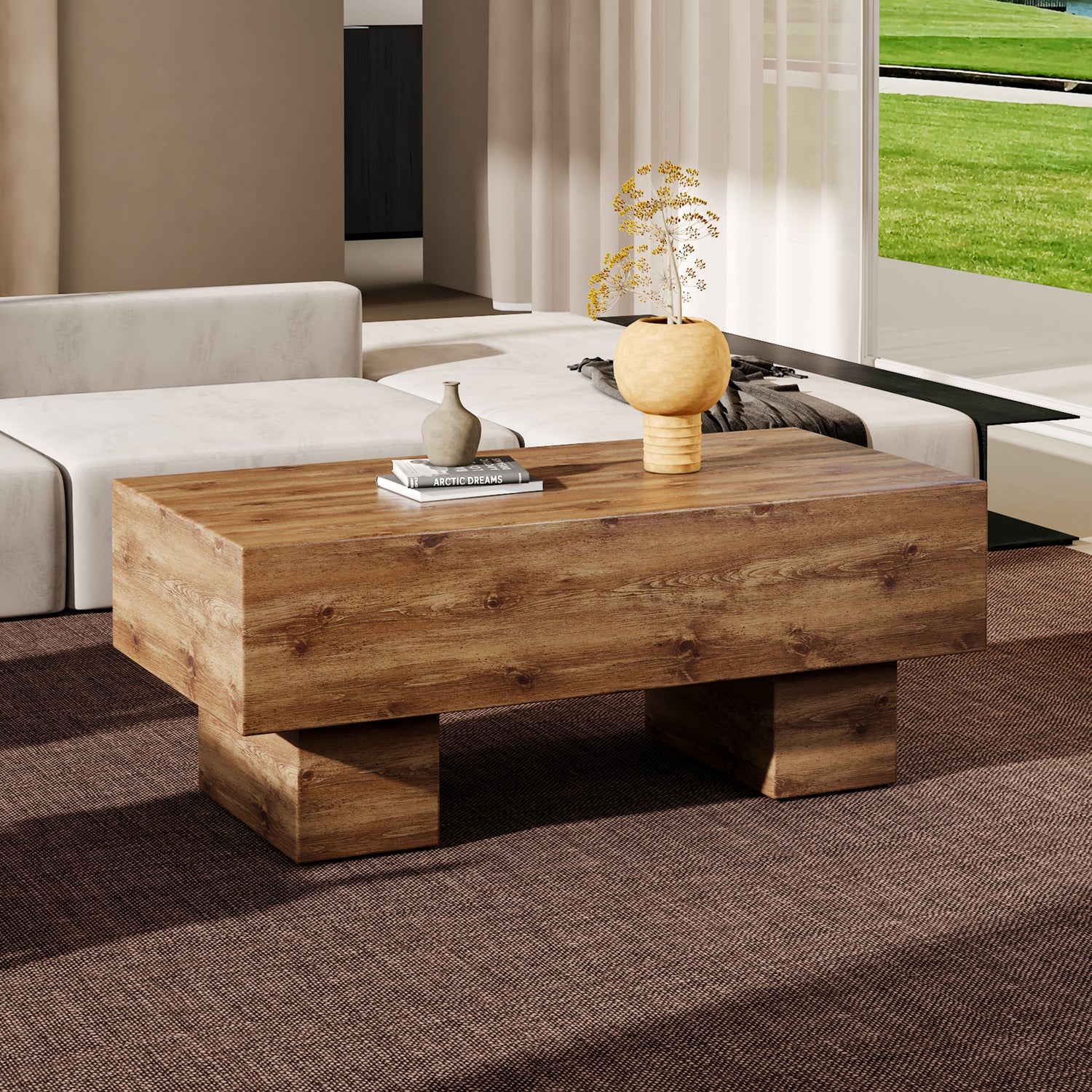 Modern-rectangular-coffee-table-Coffee-Tables