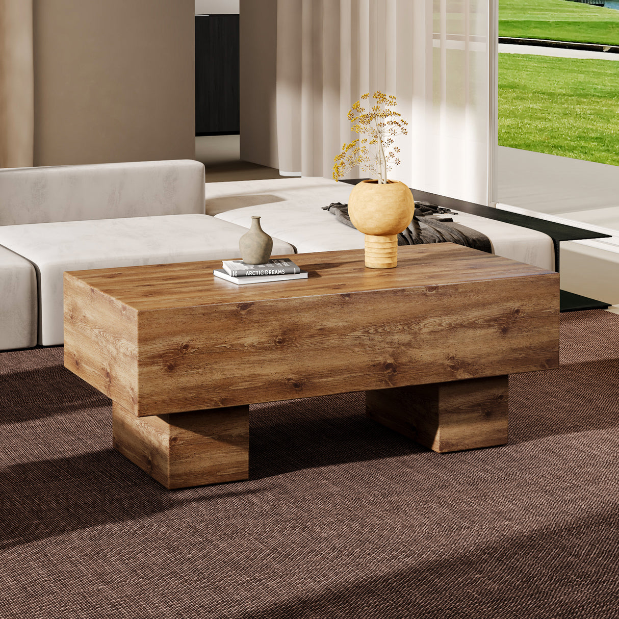 Modern-rectangular-coffee-table-Coffee-Tables