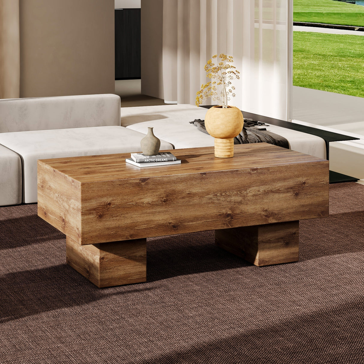 Modern Rectangular Coffee Table