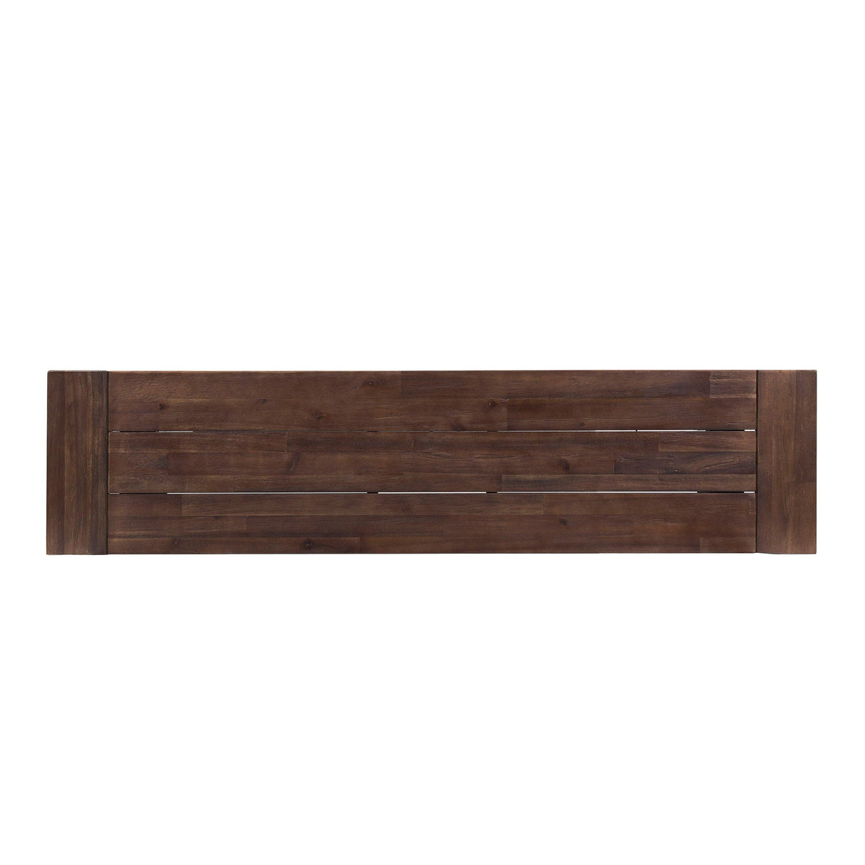 Tranquilizer - Outdoor Acacia Wood Bench With Slat Panel Design