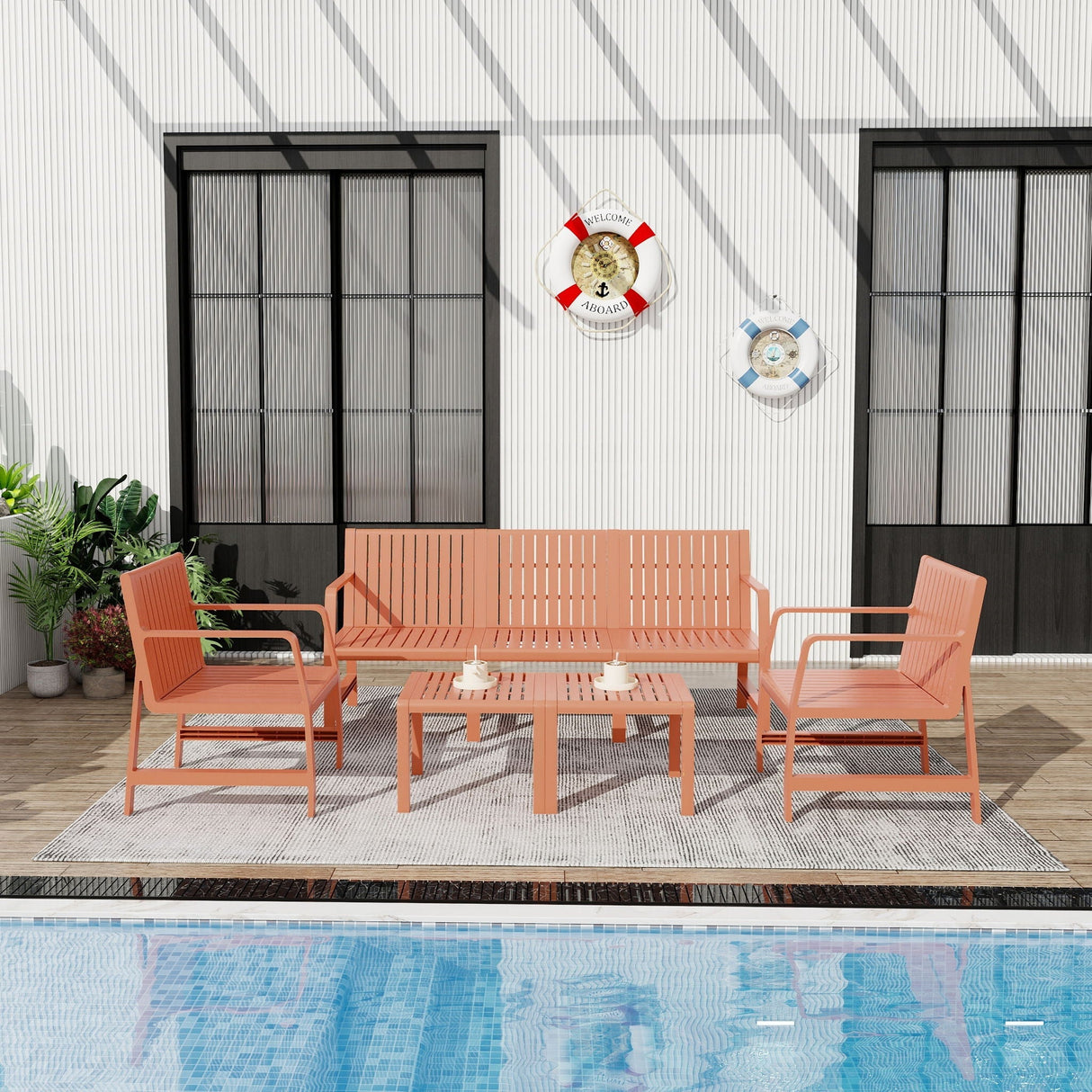 Waterproof Durable 2-Piece Outdoor Furniture Set