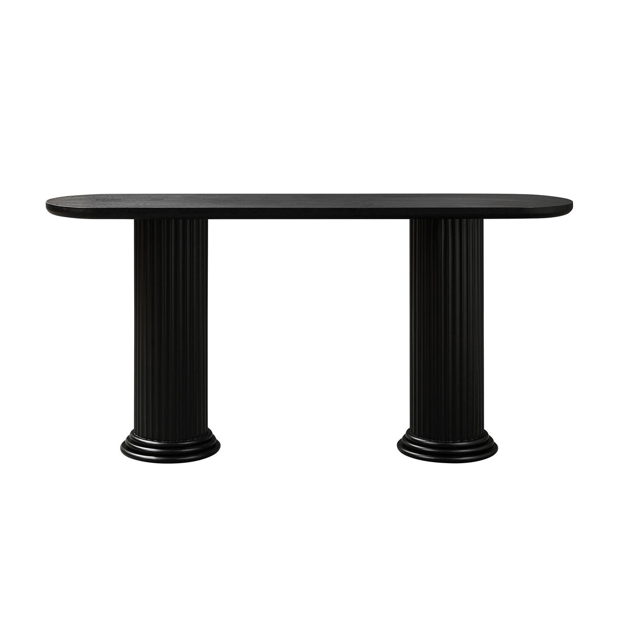 62.99 Inch Modern Design Console Table with Roman-Style Legs