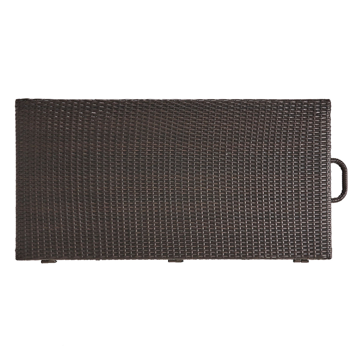 Blake - Wicker Cushion Box - Brown Multi