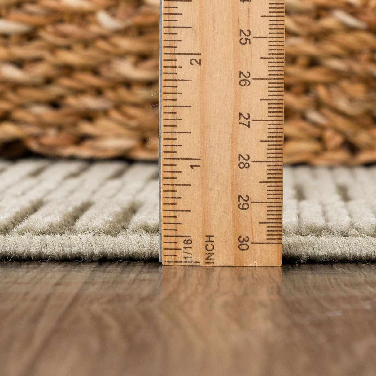 Kazuma Green Washable Area Rug