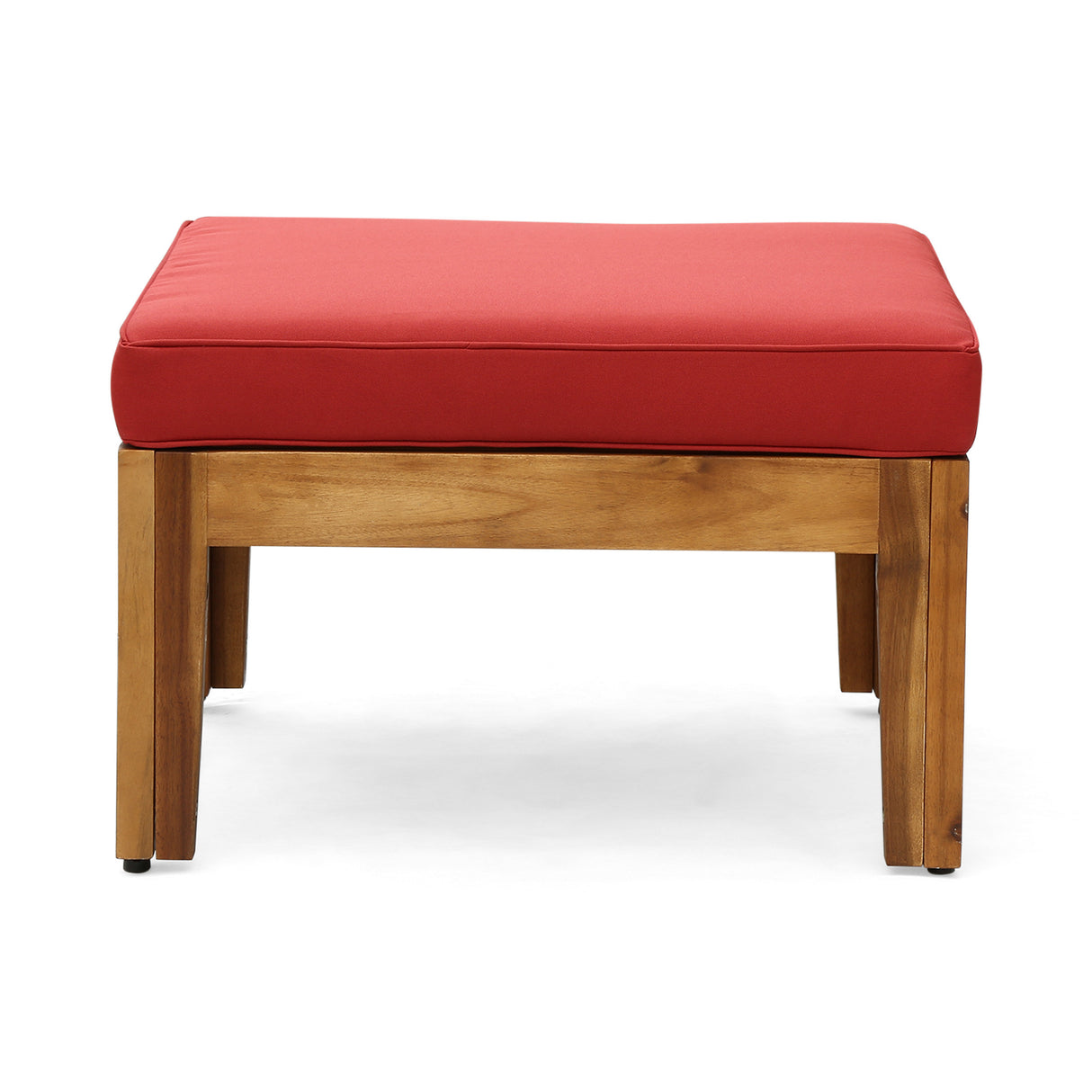 Grenada l-shaped outdoor love seat, rust