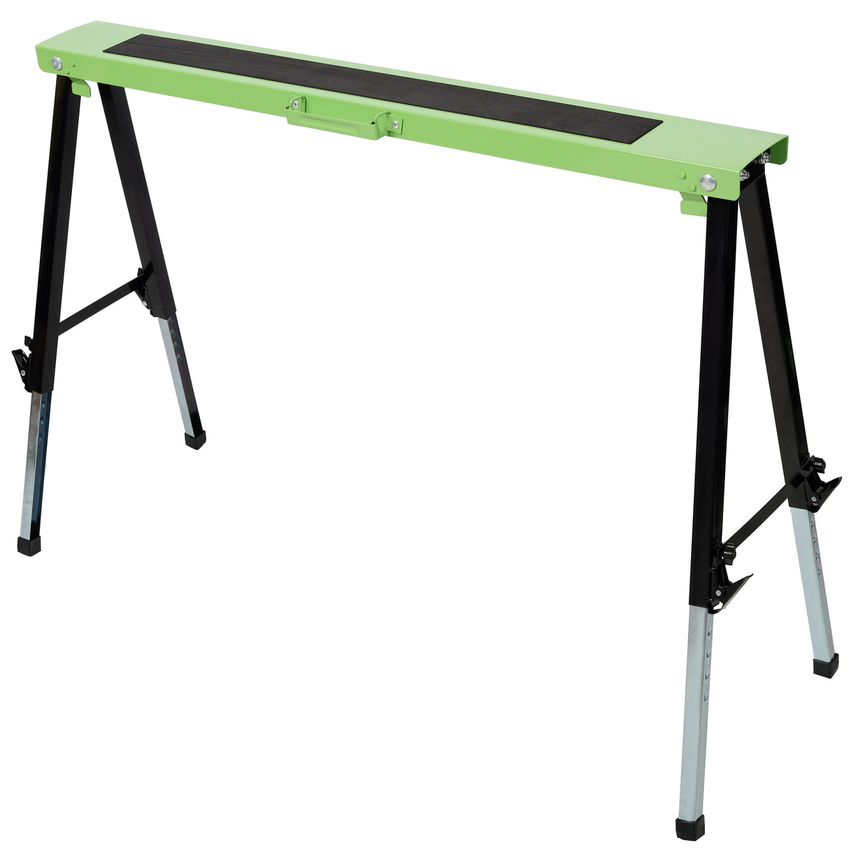 2-Pack Adjustable Saw Horse, Folding Portable Work Horse