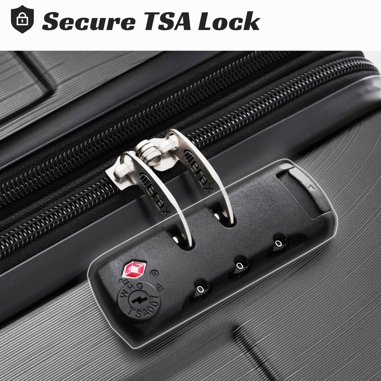 Lightweight Durable ABS Hardshell Luggage