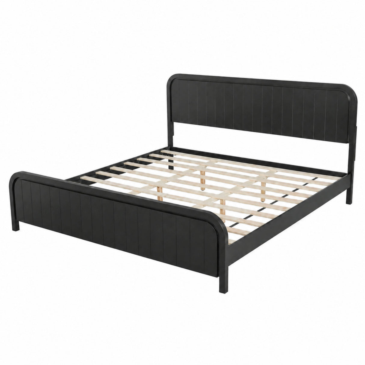 King Bed Frame with Headboard