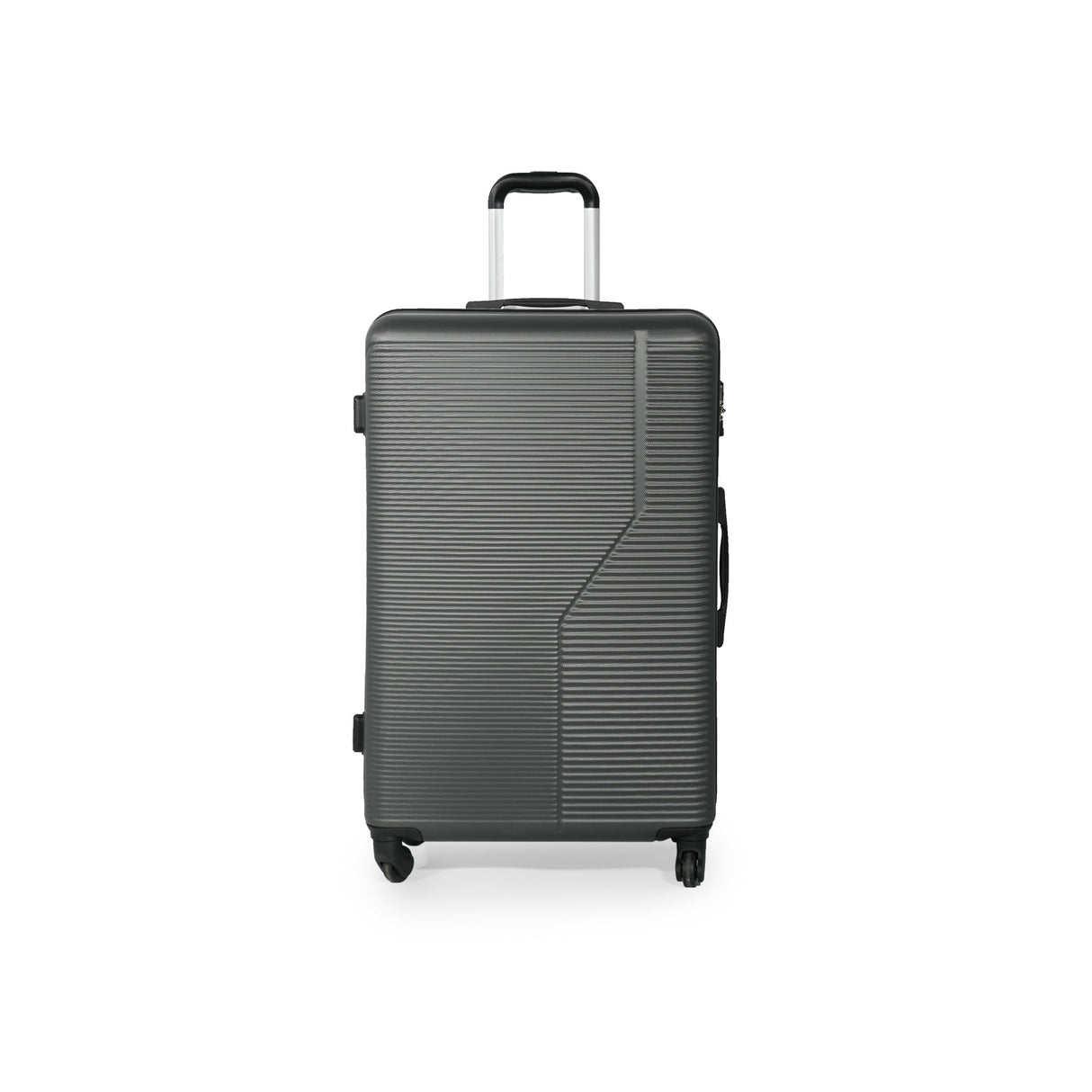 7-Piece Luggage Set ABS Lightweight & Durable Suitcase with Spinner Wheels TSA Lock (20/24/28) Dark Grey