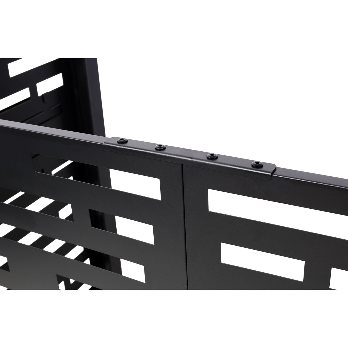 4x2 Ft Metal Air Conditioner Fence with Planter Boxes