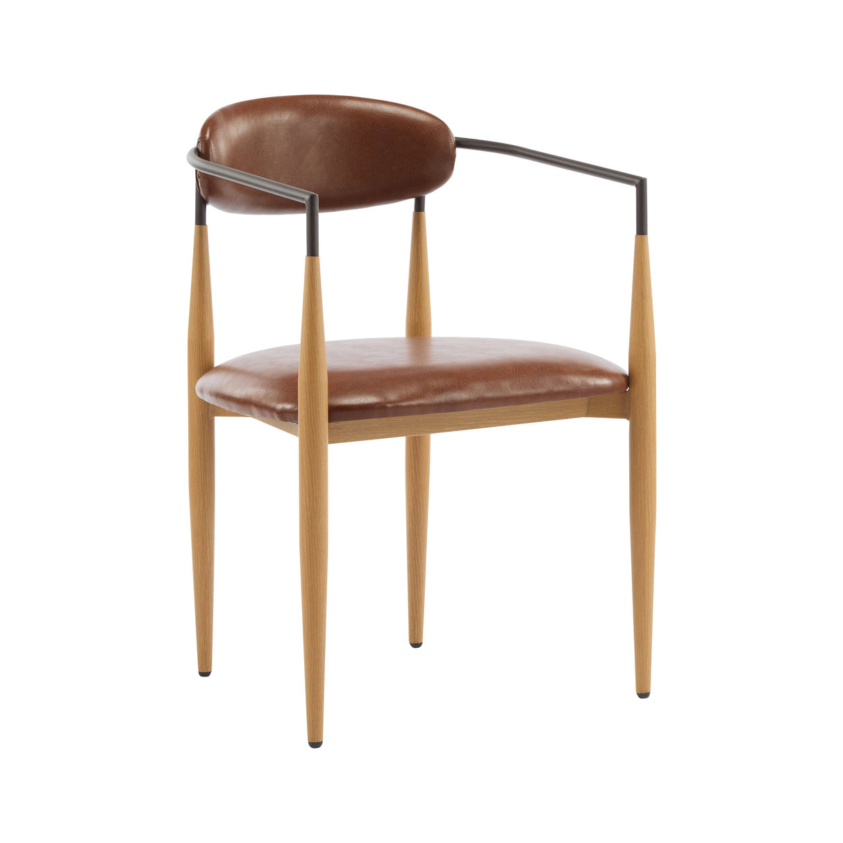 Fielding Mid-Century Modern Dining Chair, Set of 2