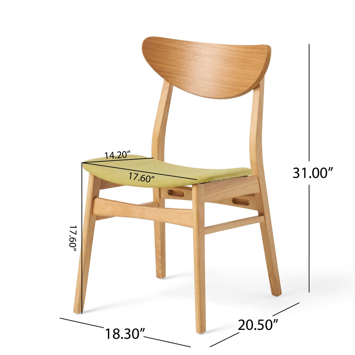Contemporary Dining Chair With Sleek Design