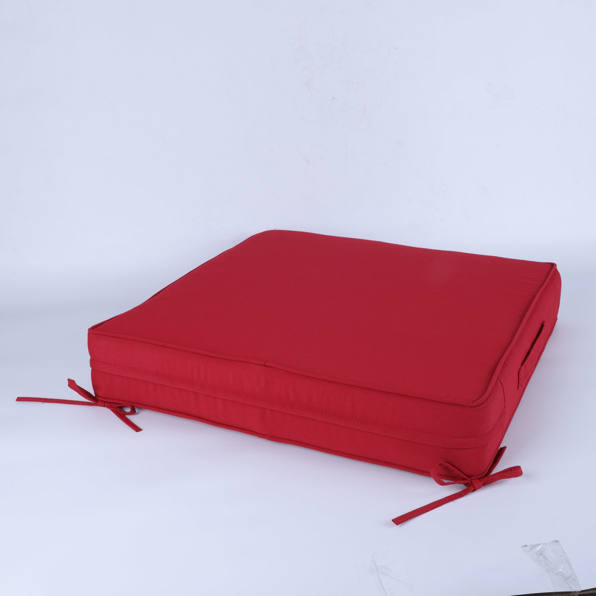 24x24 Inch Outdoor Deep Seat Cushion Set - Red