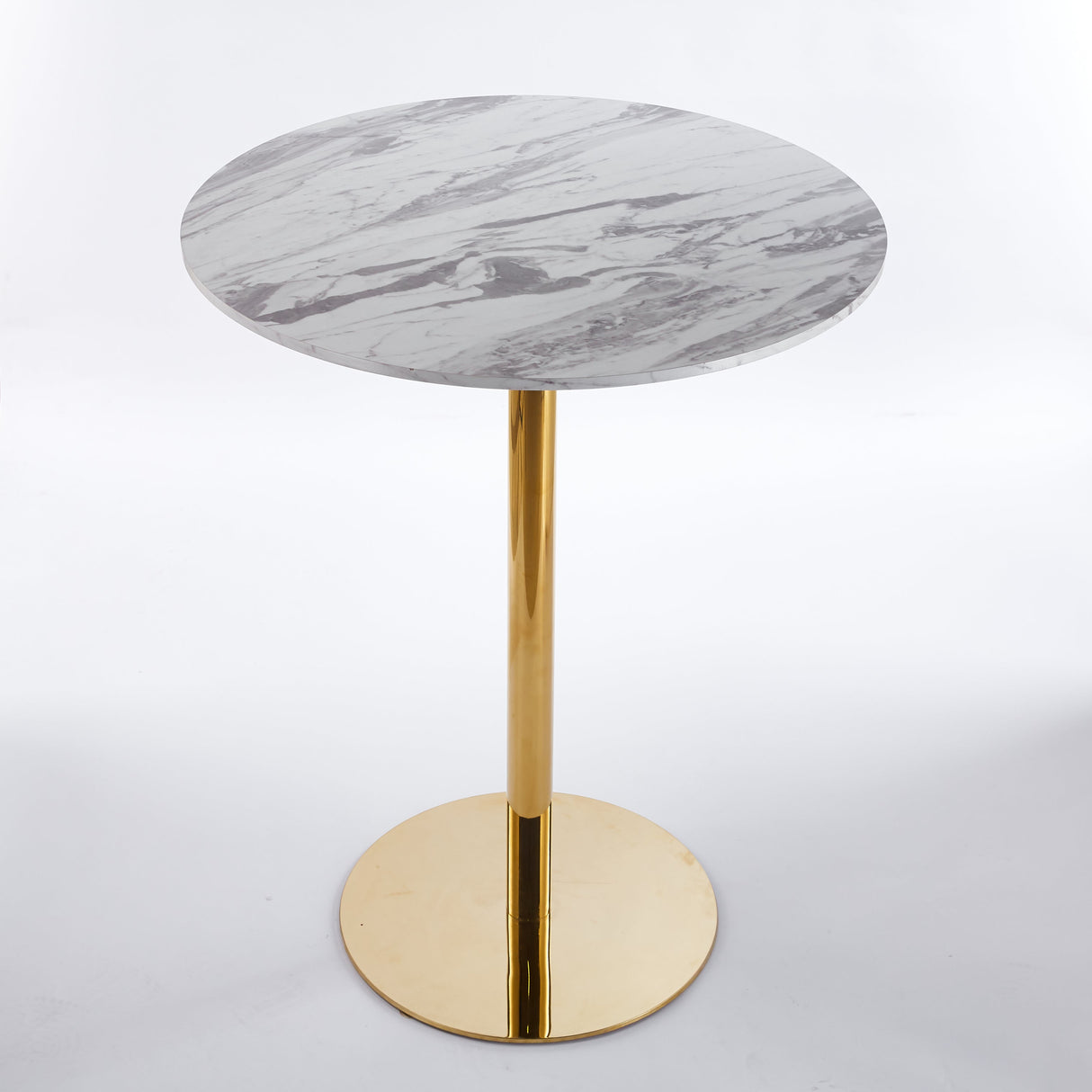 31.5" Folding Golden And Table
