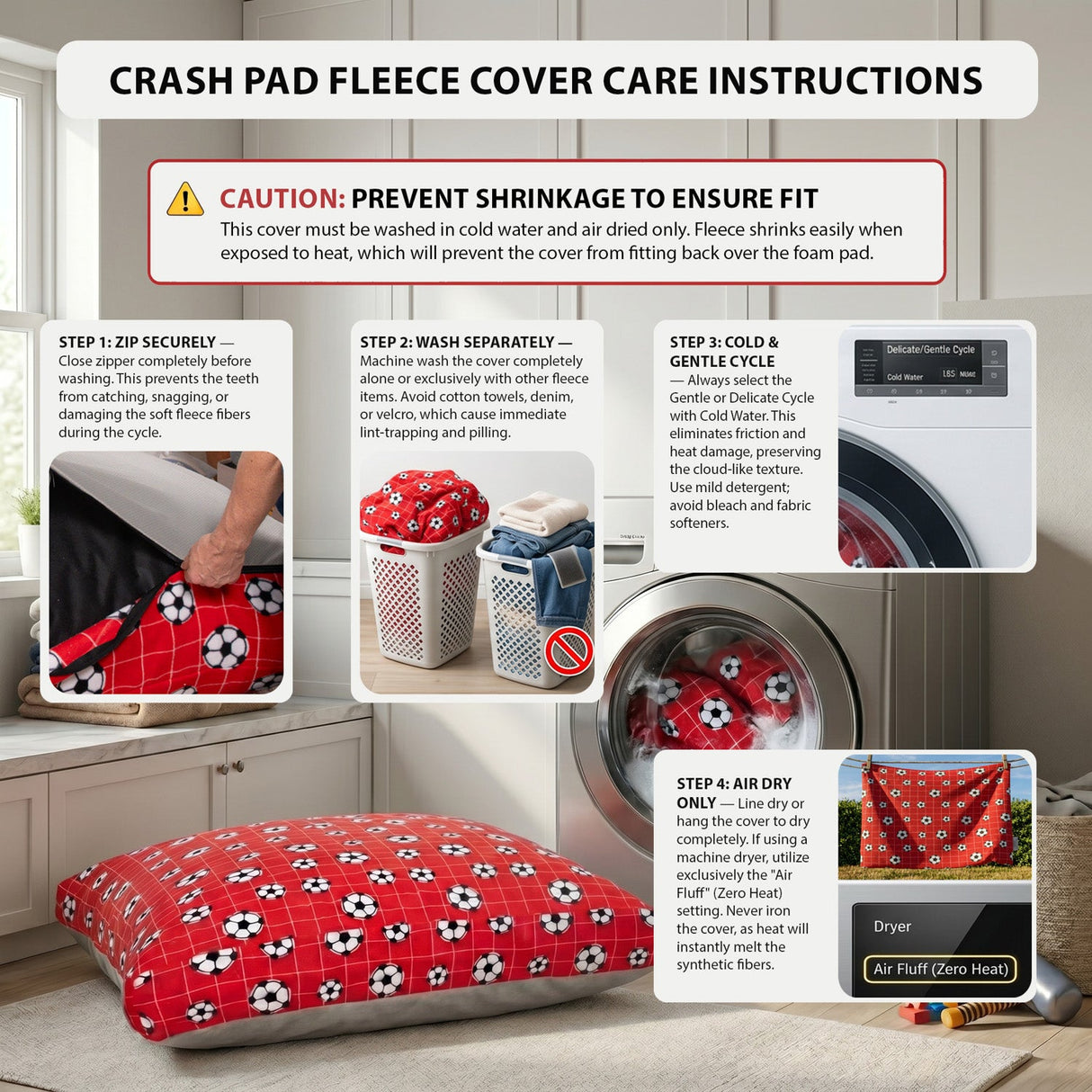 Sensory Crash Pad for Kids & Adults