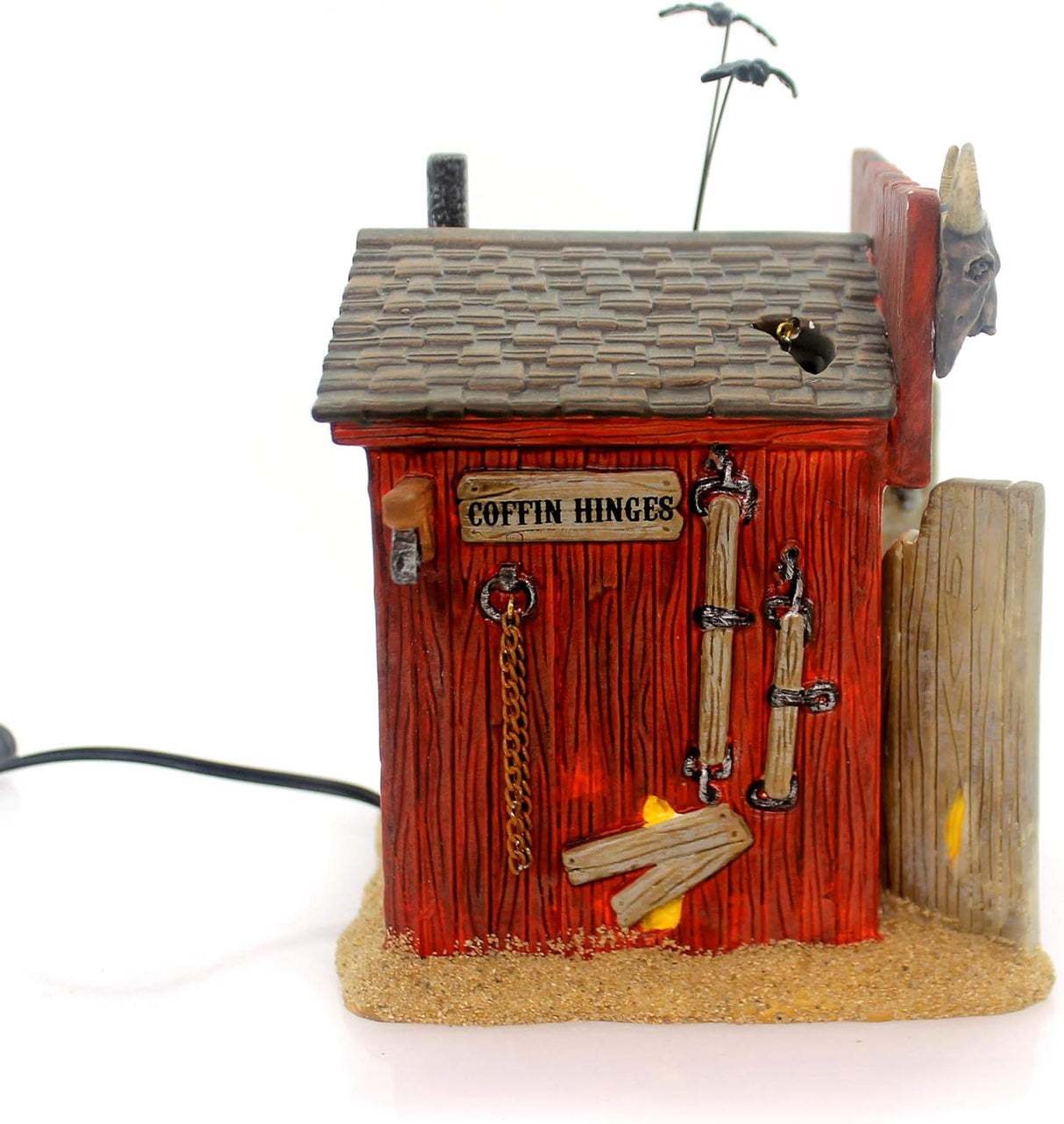 Halloween Village Hackmann' Blacksmith Shop