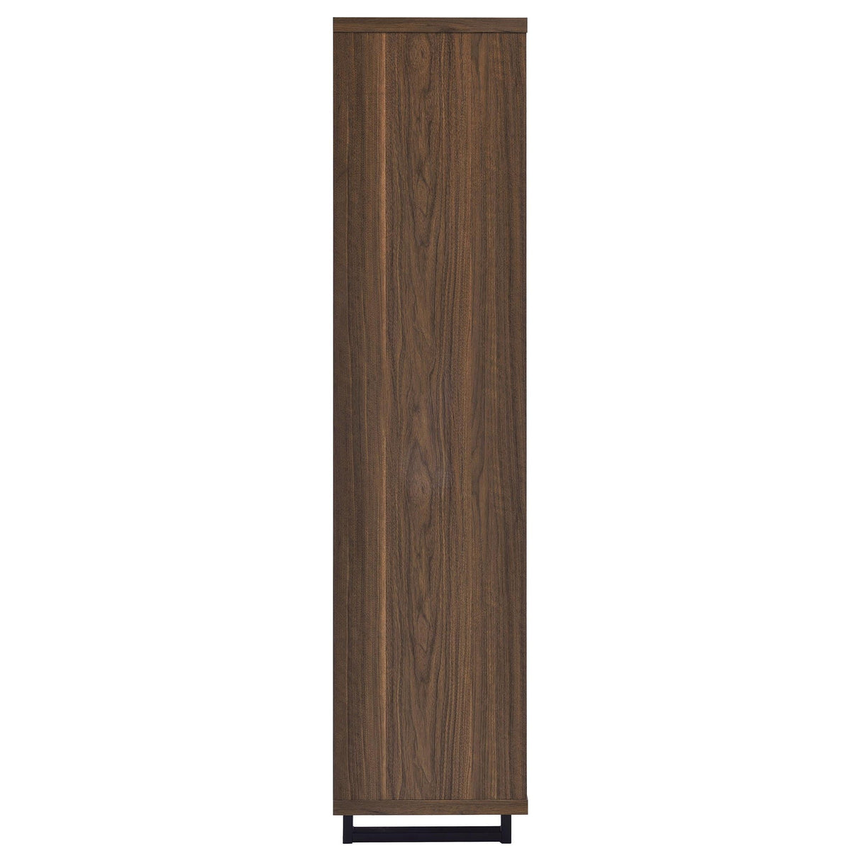 Rodger - 3 Shelf Cabinet Bookcase - Walnut