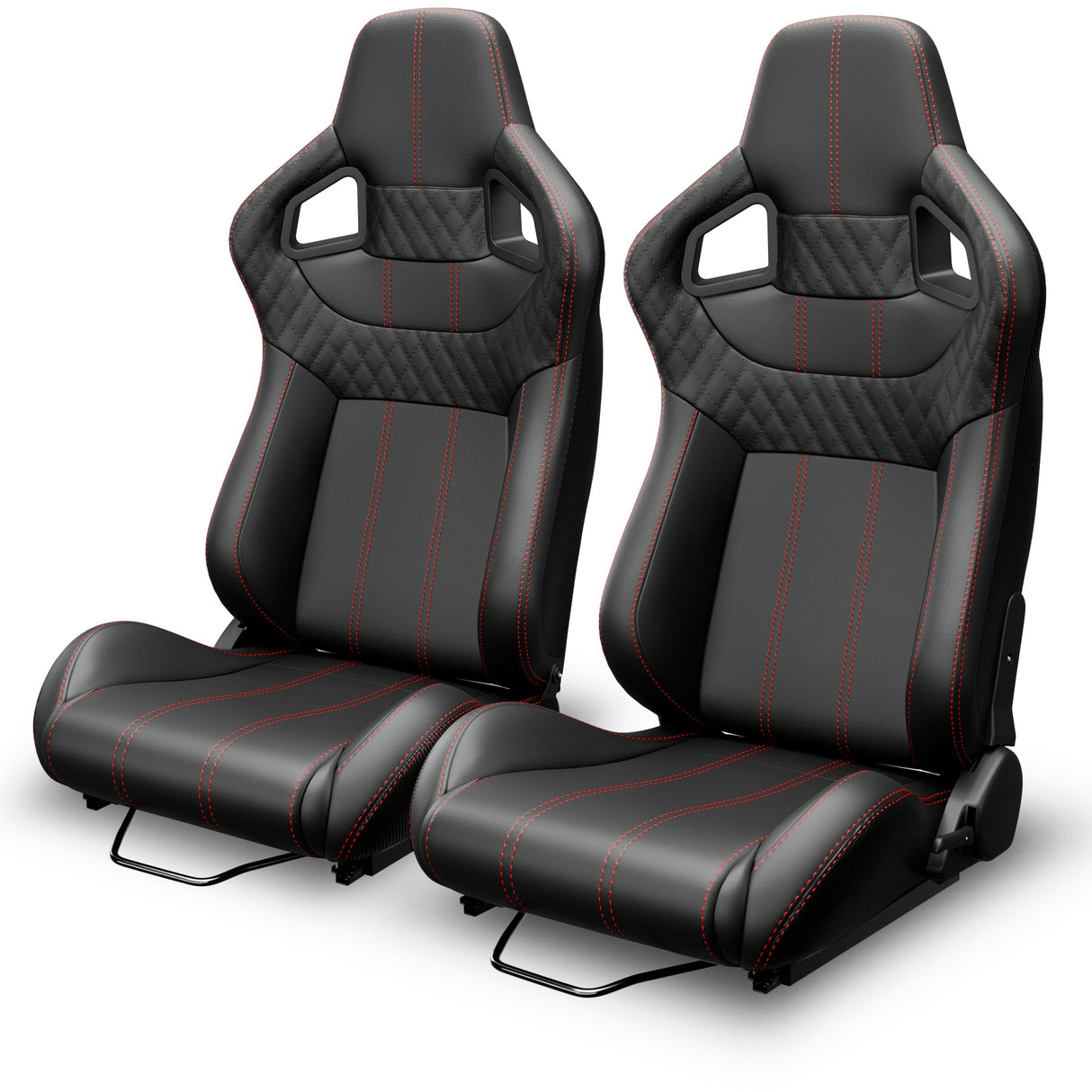 2PC Universal Bucket Racing Seats