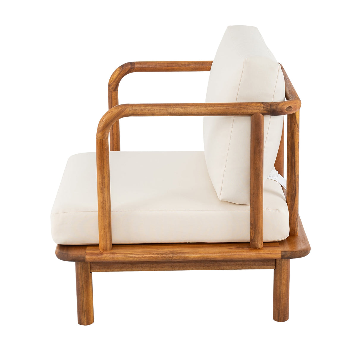 Canape Acacia Club Chair with Water-Repellent Cushion