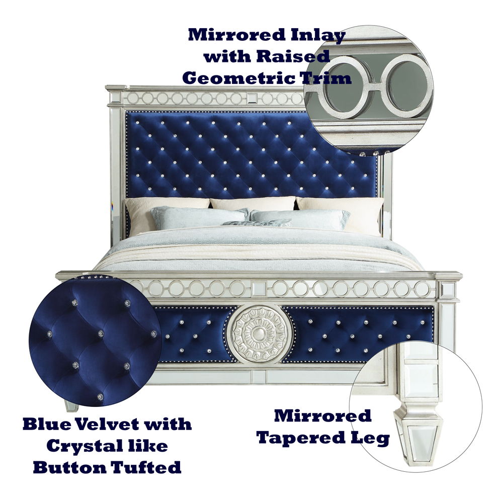 Varian - Glam - Bed