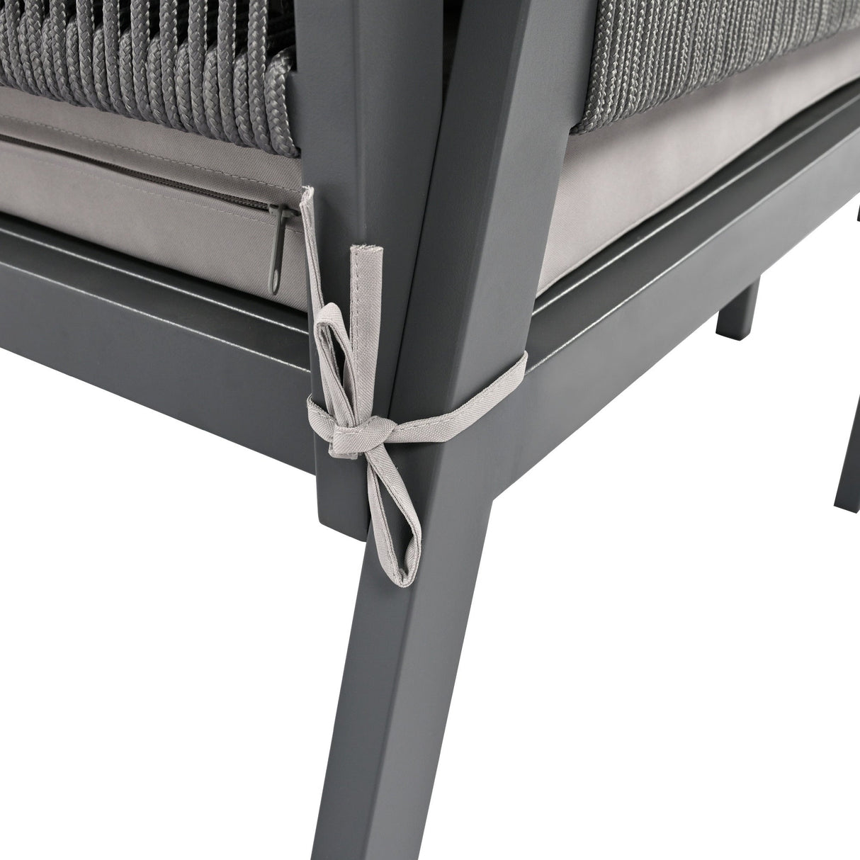 K&K 4-Piece Rope Patio Furniture Set