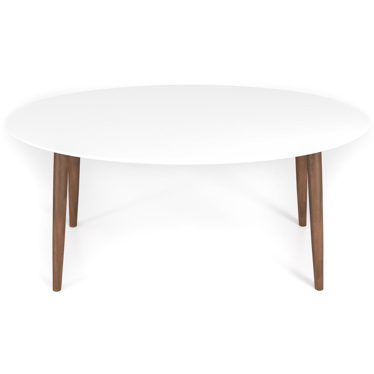 Ada - Mid-Century Modern Style Oval Dining Table