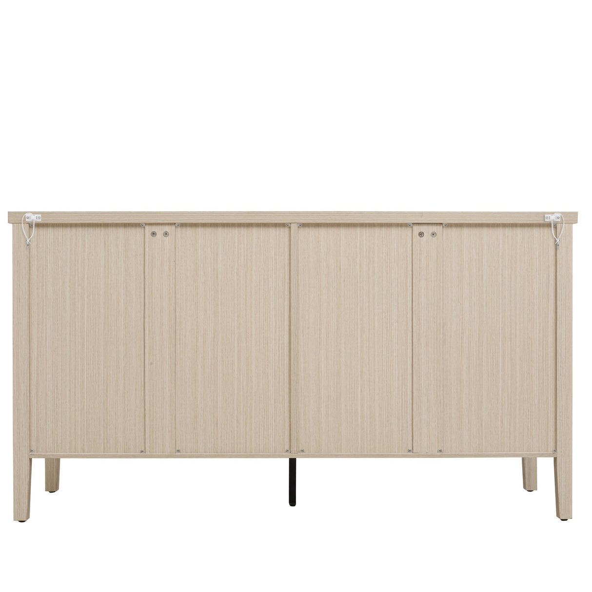 Sideboard Buffet Cabinet with 4 Doors and Adjustable Shelves