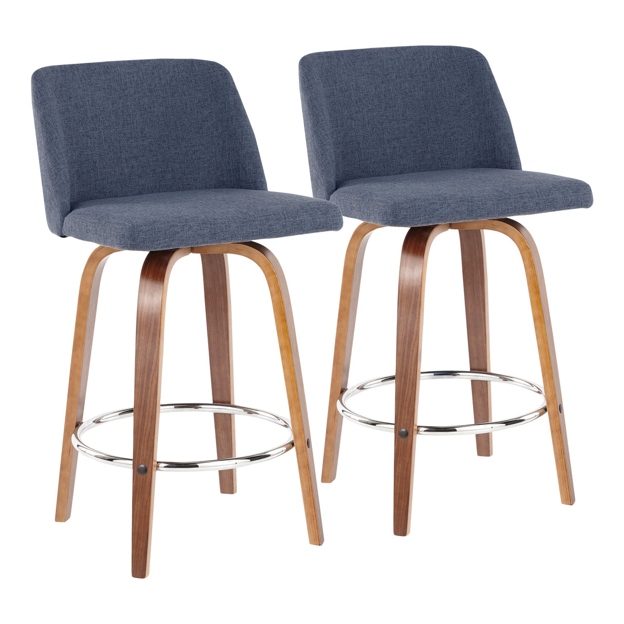 Mid-Century Modern Counter Stool