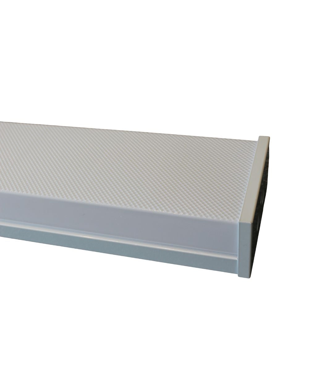 49"W Prismatic Wraparound 1-Light Integrated LED Light LightStrip Ceiling Light Fixture by RP Lighting