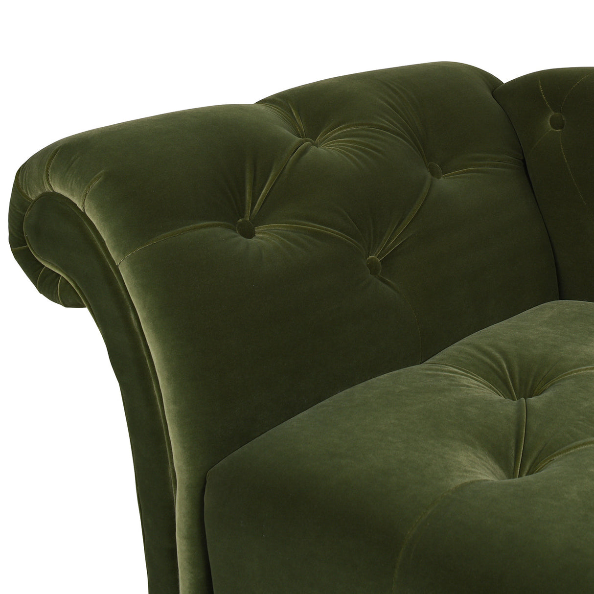 The Solengrund™ Right-Arm Lounge Sofa - Olive Green