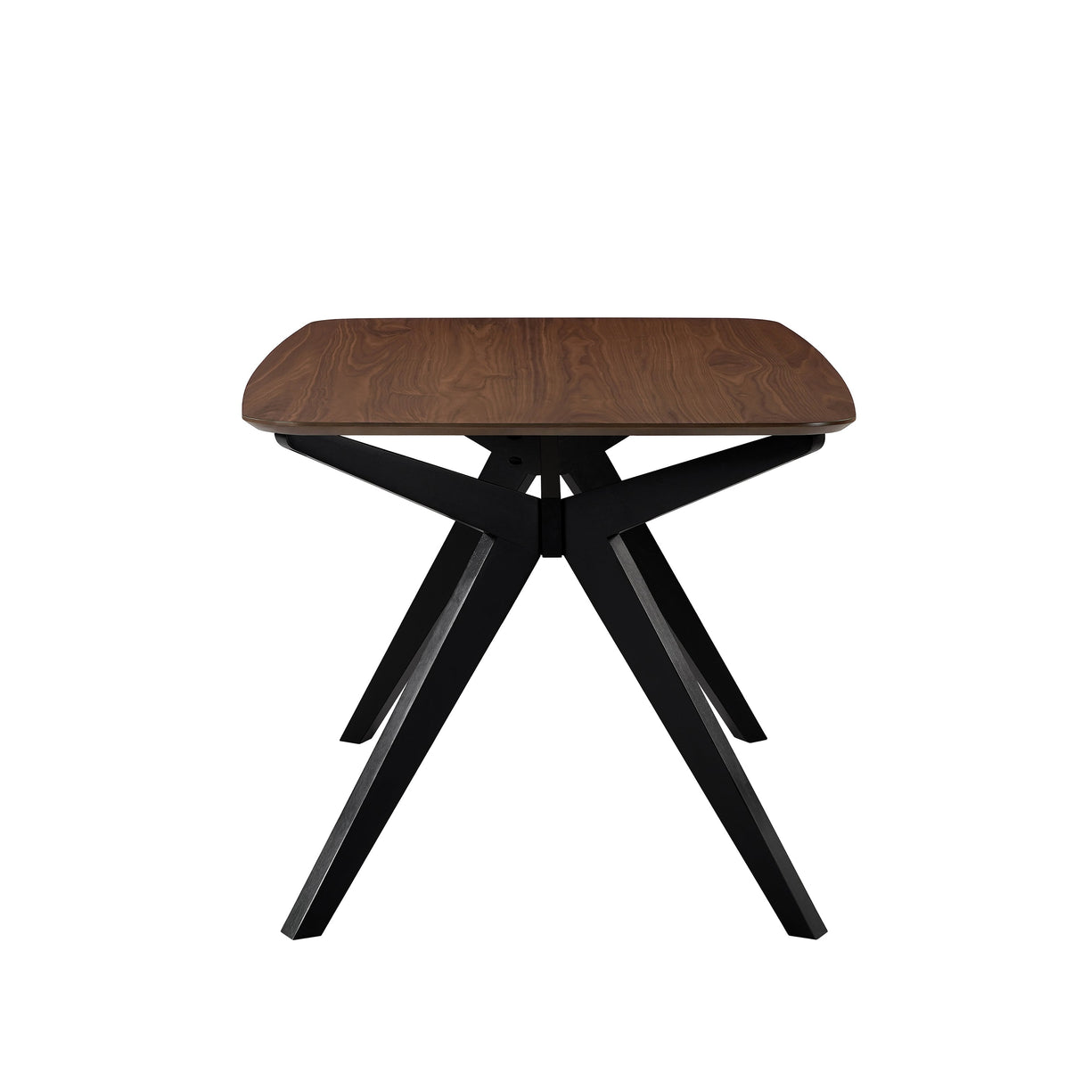 5-Pieces Upholstered Dining Set With Rubberwood Frame