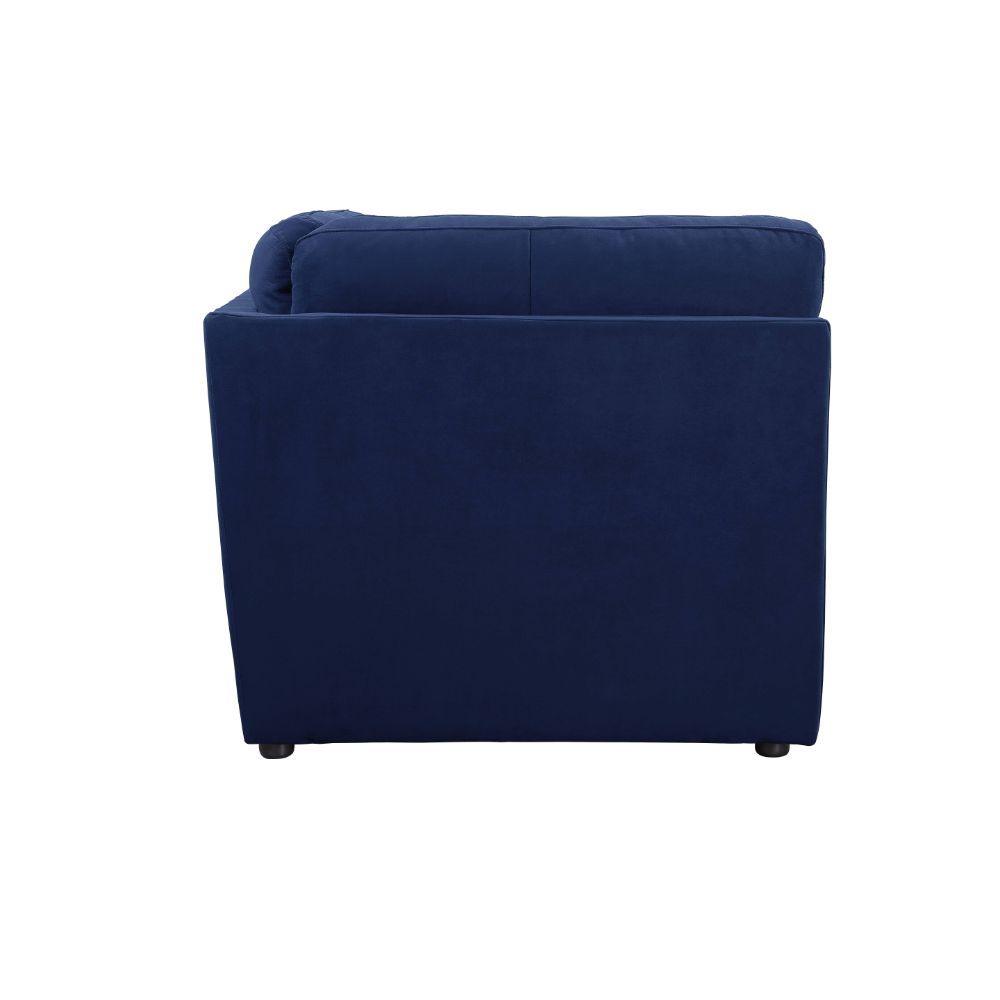 Crosby - Modular Wedge - Blue Fabric