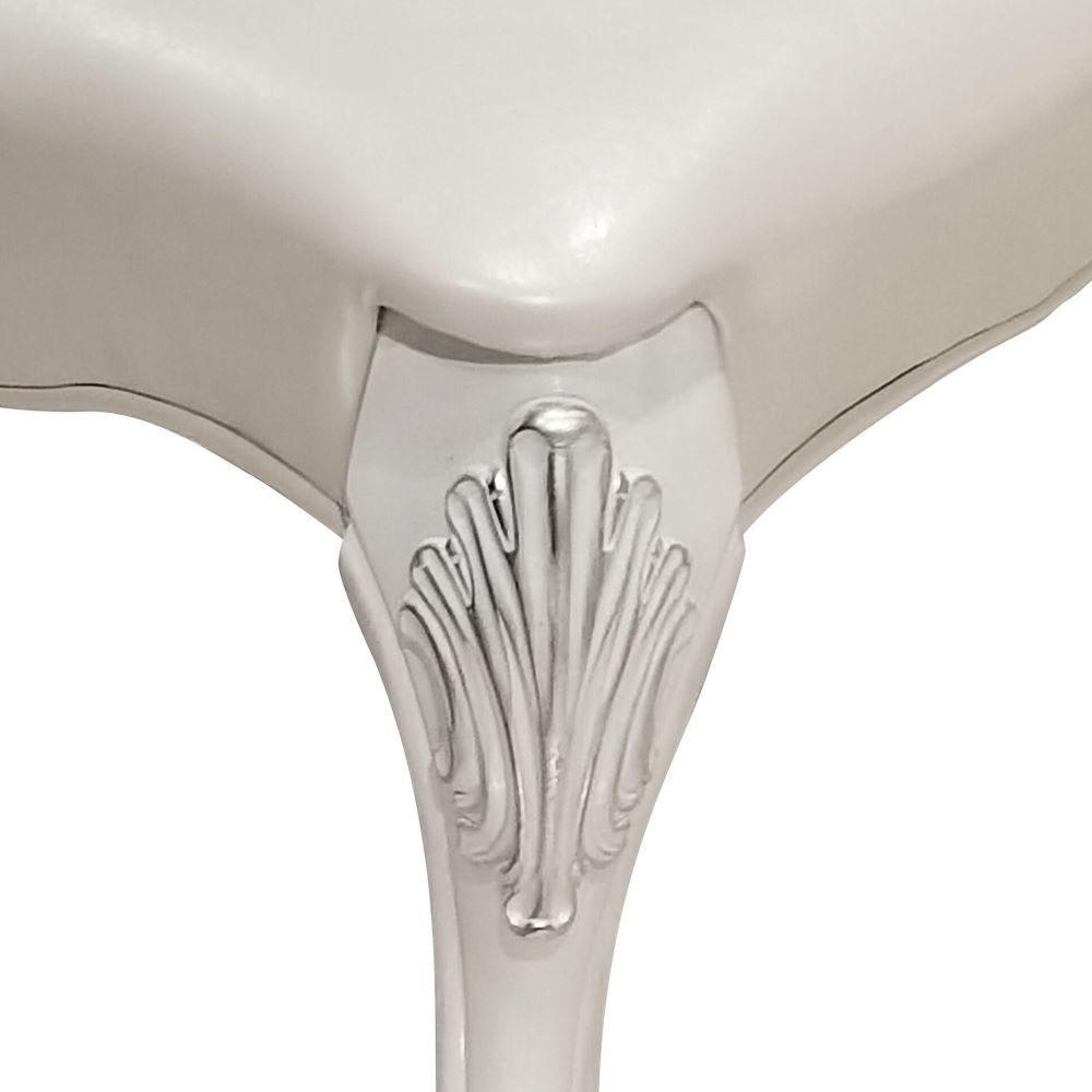 Dresden - Side Chair (Set of 2) - Fabric & Bone White