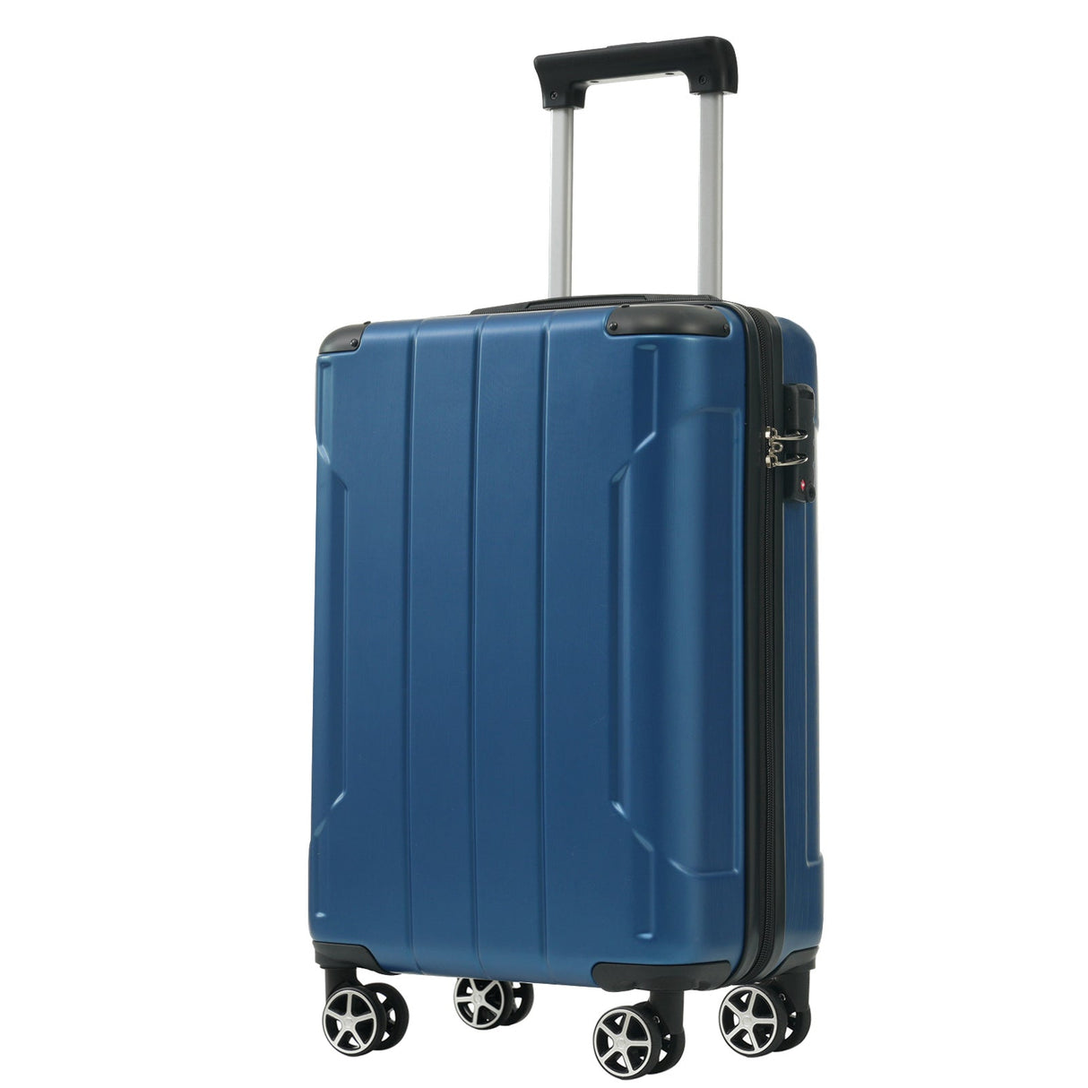 Hardshell Luggage Sets 6 Piece Suitcase Set Blue