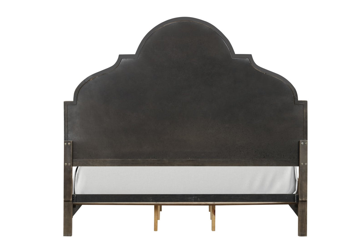 Classic Rustic Oak Bed